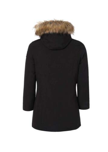 Women All In One Down Jacket Hooded Ski Snow Hiking Black Outwear WaterResistant - Picture 8 of 14