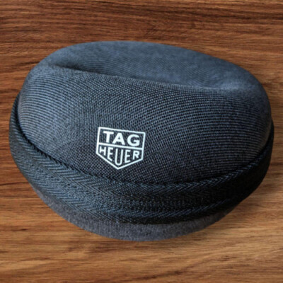 TAG HEUER Watch Case Travel Pouch Black Zip [Unused] limited