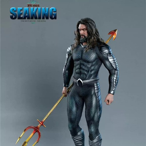 Modelo de figuras de acción BY-ART BY-022 escala 1/6 Aquaman SEAKING Arthur Curry 12 pulgadas - Imagen 3 de 15