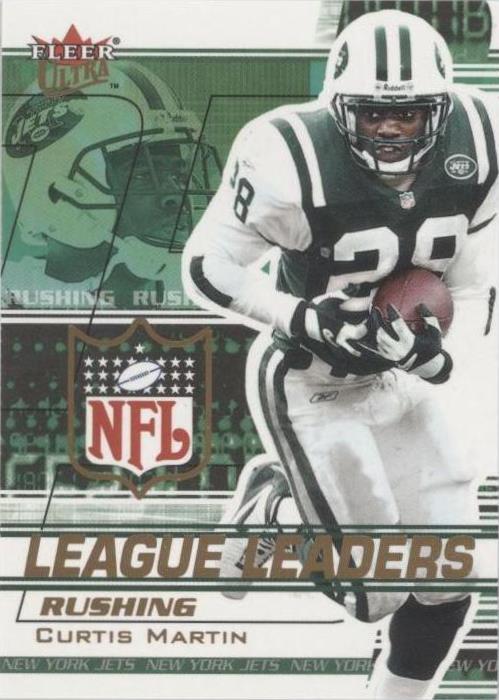 2002 Fleer Ultra Curtis Martin #21 LL - 1 of 2