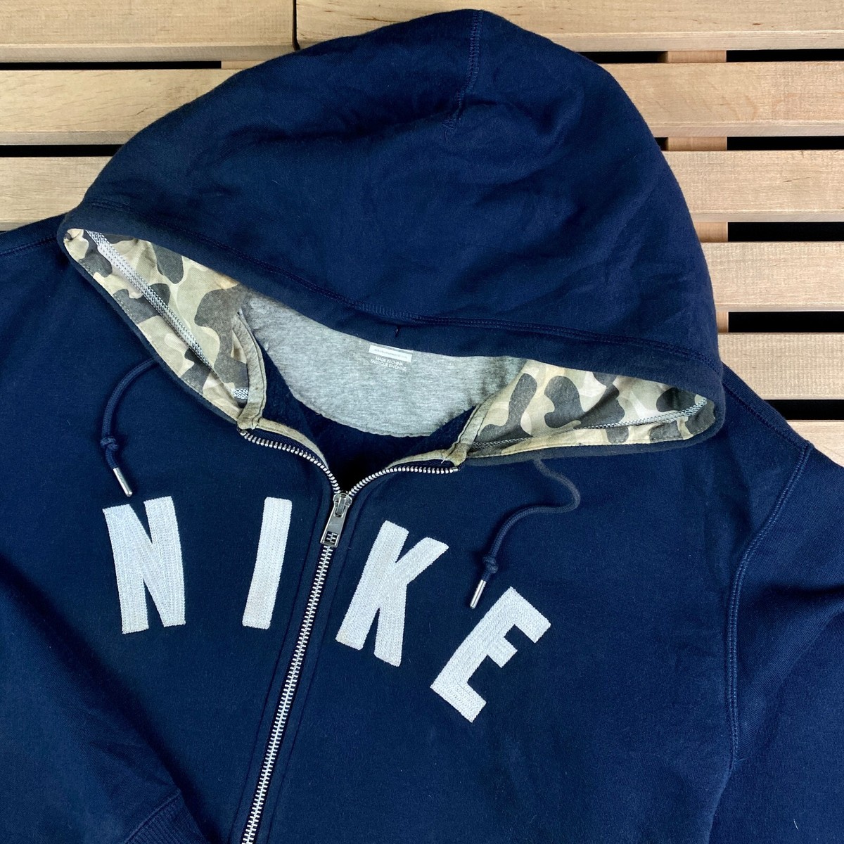 Mens Zip Hoodie Nike Vintage Size XL | eBay