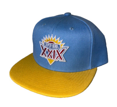 Super Bowl XXIX 49ers vs Chargers Snapback Adjustable Hat Cap