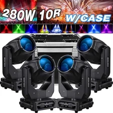 280W 10R Beam Moving Head Light RGBW Gobo Spot Stage Lighting DJ Disco Club DMX