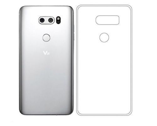 COVER TRASPARENTE MORBIDA PER LG V30 CUSTODIA PROTEZIONE TPU CLEAR CASE V 30 - 第 1/1 張圖片