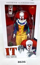 Pennywise 1990 Version IT The Movie 8" in Scale Clothed Retro Figure NECA NEW