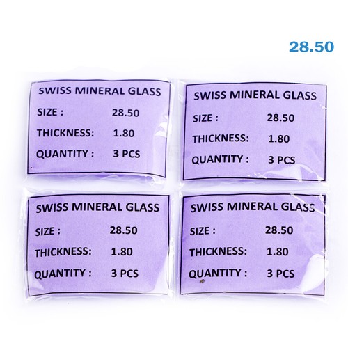 Reloj 12 Piezas Cristal Hecho en Suiza Tamaño 28,50 mm Grosor es 1,80mm - Imagen 1 de 2