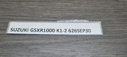 ALBERO MOTORE SUZUKI GSXR 1000 K1 K2 - Foto 7 di 7