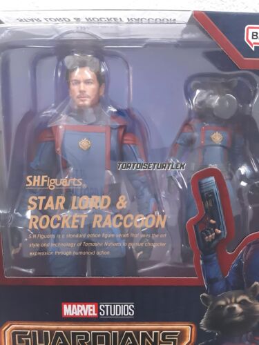 S.H.Figuarts STAR LORD & ROCKET Marvel RACCOON GUARDIANS OF THE GALAXY VOLUME 3 - Picture 2 of 13