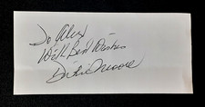 DICKIE MOORE AUTHENTIC AUTOGRAPH / HAND SIGNED NHL HOCKEY SIGNATURE     10681