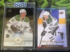 Joel Kiviranta Lot 2021-22 Clear Cut Auto & Ud Canvas Young Guns