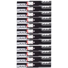 12PK Oregon G3 Gator Blade for 48" Hustler Raptor Flip Up, Raptor SD, Raptor XD