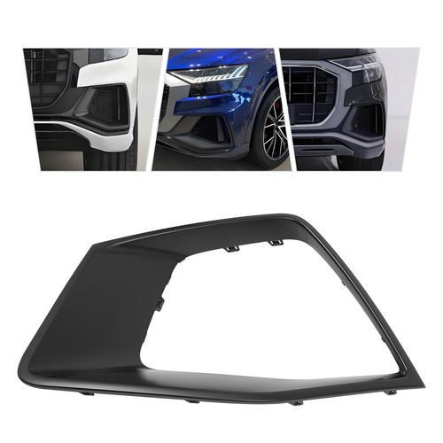 Left Fog Lamp Trim Black For 2019-2023 Audi Q8 Passenger Side Fog Light Trim NEW - Picture 2 of 15