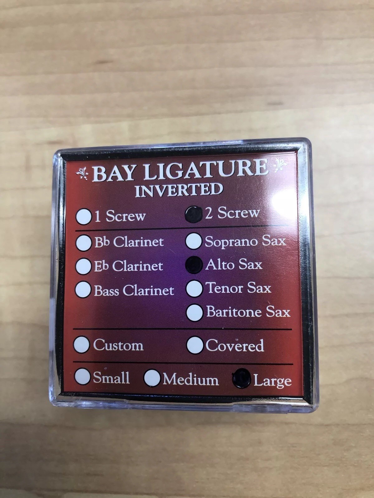 Bay Eb Alto Saxophone Ligature, Ligature, Ligature, Baroque, Rhodium 4a625d Bay Eb Alto Saxophone Ligature, Ligature, Ligature, Baroque, Rhodium 4a625d