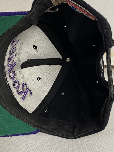 Vintage Colorado Rockies Starter The Natural Tail Swipe 100% Wool SnapBack Hat - Picture 9 of 10