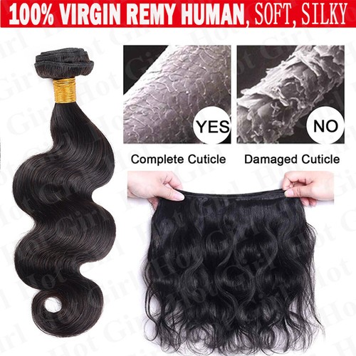 Malaysian Indian Virgin Human Hair Extensions Weft Straight 400g 4 Bundles - Bild 7 von 13