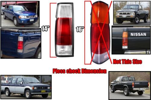TAIL LIGHT LAMP HOUSING LR FOR NISSAN NAVARA FRONTIER D21 D22 PICKUP 1989-2003 - Picture 3 of 11