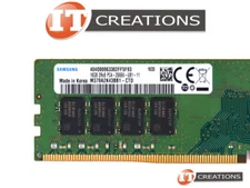 SAMSUNG 16GB PC4-2666V-U UNBUFFERED NON ECC 2RX8 MEMORY UDIMM M378A2K43BB1-CTD