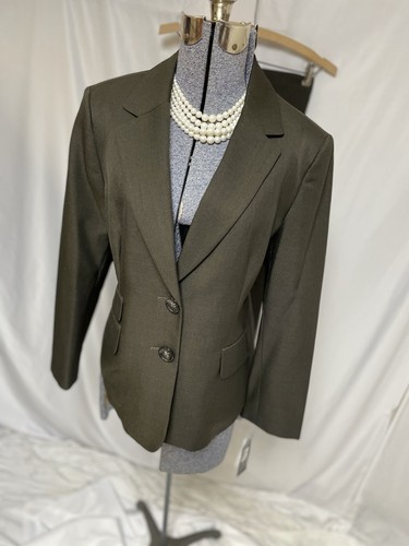 NEW Kasper Pant Suit Size Petite 16P Two Piece Set Pockets Executive 37X29 $240 - Picture 8 of 23