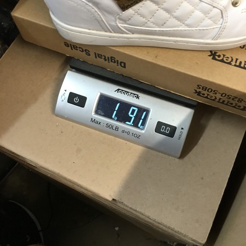 G By Guess Shoes Womens 6 M Dayna Quilted Lace Up Hidden Wedge Sneakers White - 第 17/18 張圖片