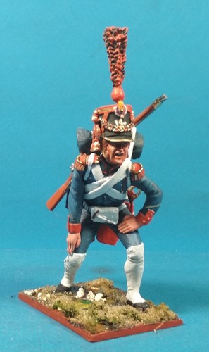 Kit de figuras de artillería de pie de la Guardia Francesa sin montar, metal blanco 60 mm 1/30 - Imagen 146 de 216