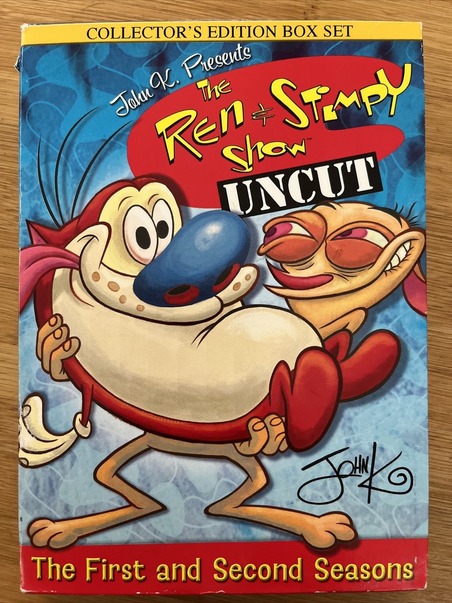 [G9059]DVD 未開封　レンとスティンピー The Ren & Stimpy Show: The First and Second Season (Uncut