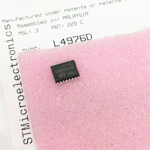 1 Stück  L4976D | 1A STEP DOWN SWITCHING REGULATOR | 8V TO 55V | SO-16W | STM - Picture 4 of 4