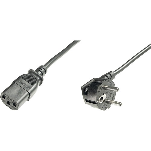 Digitus Strom Anschlusskabel [1x Schutzkontakt-Stecker - 1x Kaltgeräte-Buchse... - Bild 1 von 1