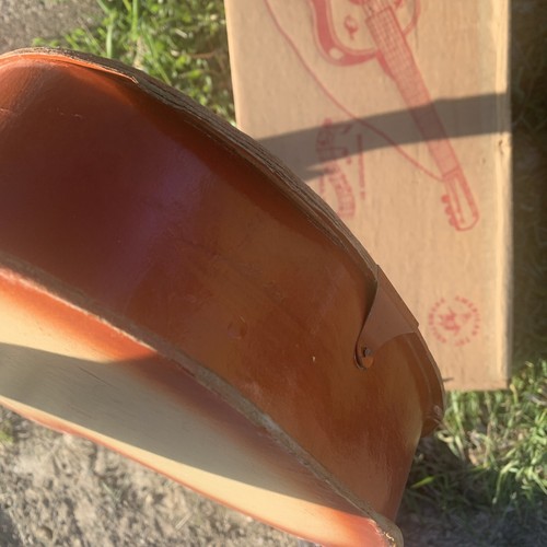 Guitarra acústica de juguete Lone Ranger & Tonto vintage años 50 con caja compuesta/madera. - Imagen 13 de 23