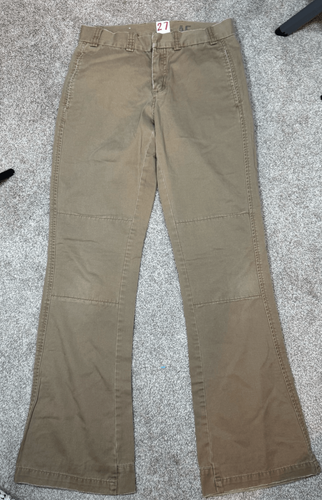 Vintage Abercombie & Fitch Y2K Flare Leg khakis size 2 - Picture 3 of 9