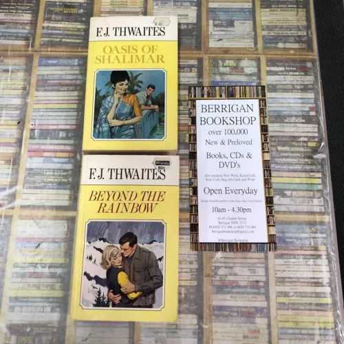 F.J Thwaites - Beyond the Rainbow & Oasis of Shalimar Harcourt Press Paperbacks