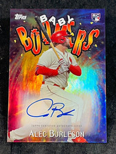 2023 Topps FOIL REFRACTOR Baby Boomers ROOKIE AUTO Alec Burleson item 1