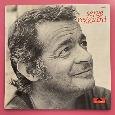 Serge Reggiani - 'Serge Reggiani' LP Pop Chanson France 1973 Polydor French NM