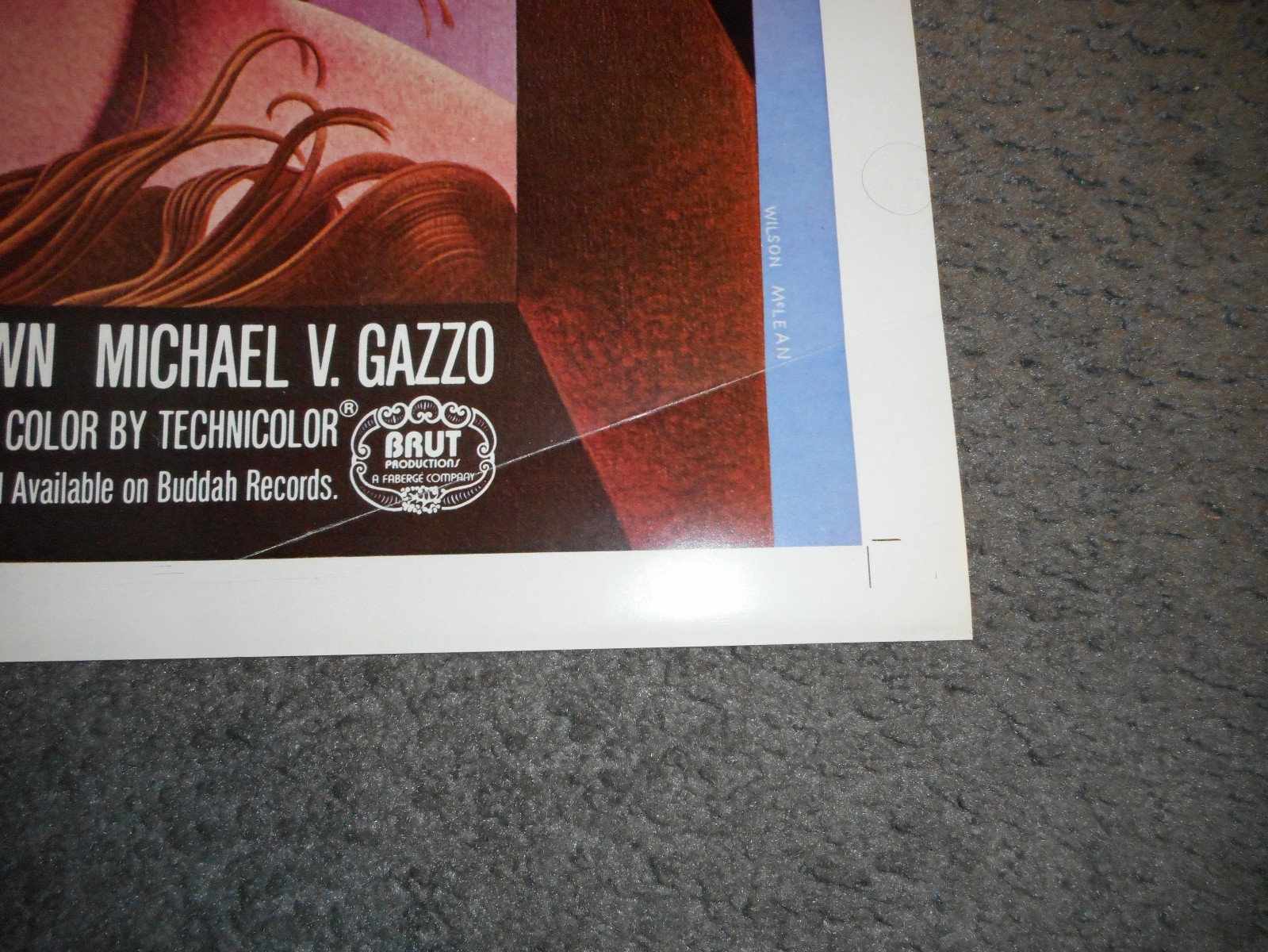 FINGERS ORIGINAL FOLDED POSTER STYLE B 1978 HARVEY KEITEL eBay