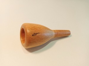 Flugelhorn mouthpiece 2A wood Jeunaturel