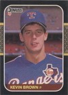 1987 Donruss - Kevin Brown #627