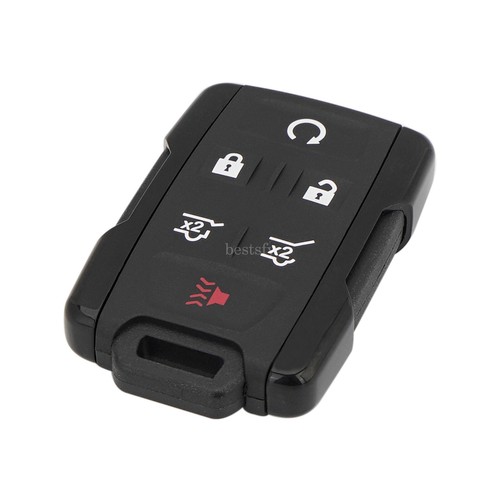 Llavero remoto 6 botones para Chevy Suburban Tahoe 2015 2016 2017 2018 2019 2020 - Imagen 7 de 8