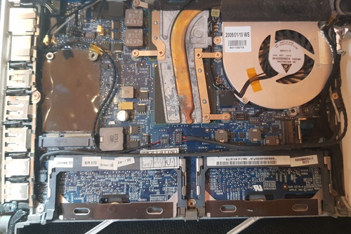 PLACA LÓGICA APPLE MACBOOK 13 A1181 PRINCIPIOS DE 2008 2,4 GHz en estuche inferior 820-2279-A - Imagen 2 de 4