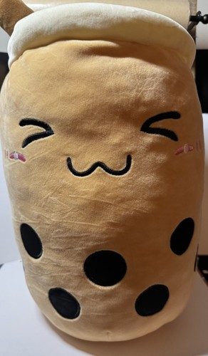 Plush Pillow Stuffed Animal Boba Milk Bubble Tea Arcade Type Plushy Toy 17” - Picture 5 of 9
