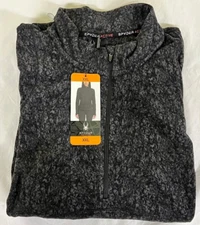 Spyder Active Women Jacket XXL Black Full Zip Logo Athleisure (143)