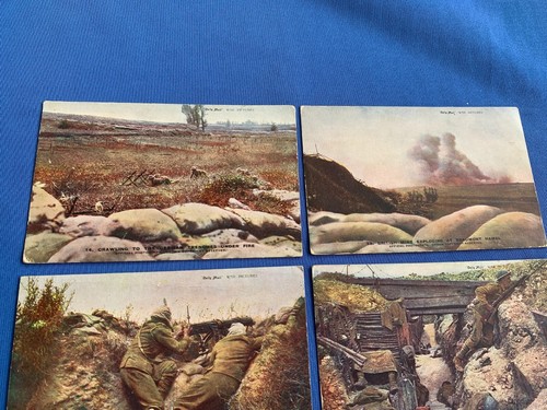 WW1 Australian Postcards x6 - Official War Pictures With Letters On Rear WWI D6 - Picture 2 of 11