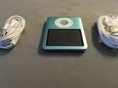 ipod nano 3rd generation 8gb Blue New Battery | eBay