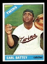 Earl Battey 1966 Topps #240 Minnesota Twins VG (ST)