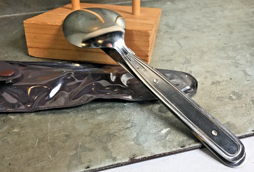 Vintage Camping Travel Cutlery Stainless Steel JAPAN Silverware Set w Pouch - Picture 6 of 7