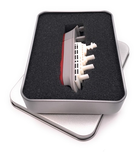 Boot Bateau Cargo Cuiseur Vapeur Gris Funny Clé USB Div Capacité - Afbeelding 11 van 56