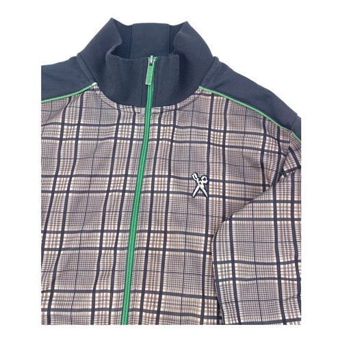Marc Ecko Cut And Sew Full Zip Plaid Mens Jacket Medium - Picture 7 of 11