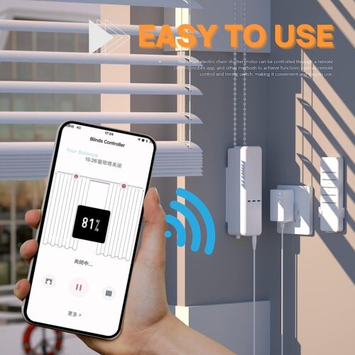 WiFi Smart Roller Shade Driver Electric Roller Blind Motor Works w/ Alexa Google - Picture 2 of 14