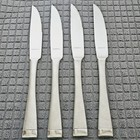 Oneida MERCER Serrated Steak knives Set of 4  Stainless Steel Flatware 9 5/8"