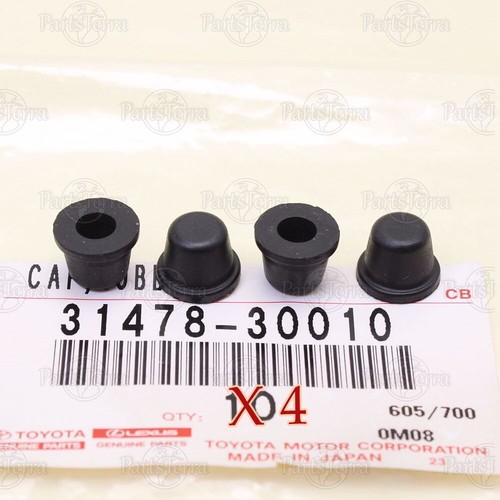 OEM Toyota Lexus Brake Bleeder Plugs 4RUNNER PRIUS SEQUOIA SUPRA 4 pc 3147830010 - Picture 3 of 8
