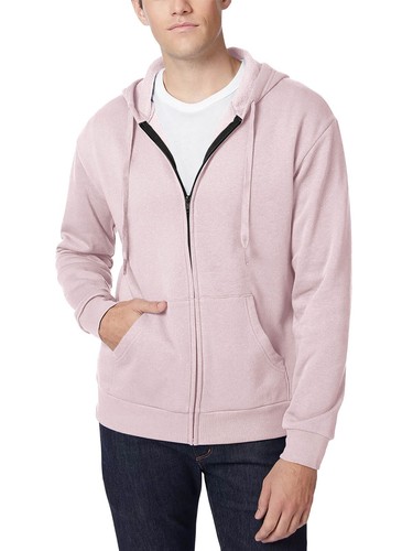 Mens Ultimate Heavyweight Zip Up Hoodie Jacket Fleece Essentials XS-5XL - Picture 18 of 35