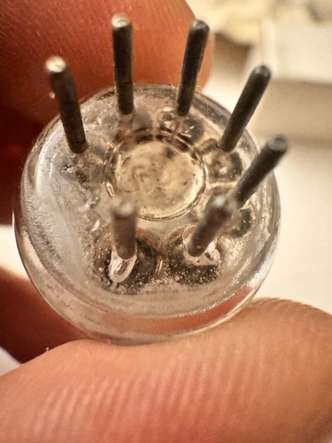 5726 6AL5 Philips NOS Audio Receiver Vakuumröhren Blaue Spitze Ultra Leise Audio - Bild 8 von 12